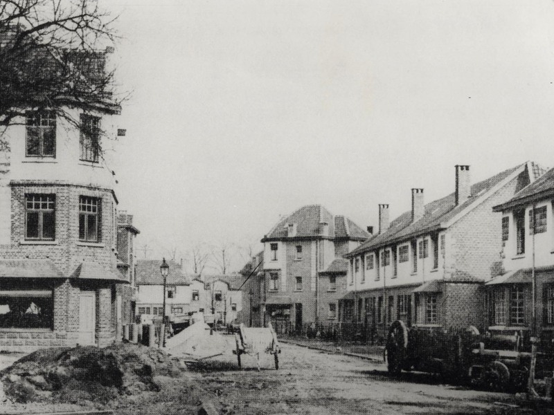 Aanleg van de tuinwijk.